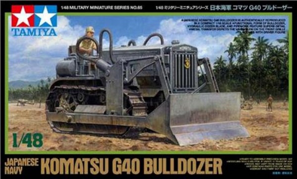 32565 Militär-Traktor Bulldozer Komatsu G40