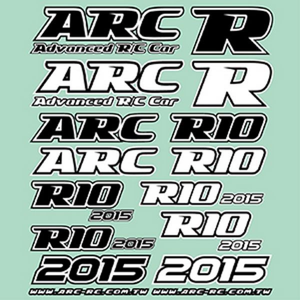 109045 ARC Aufkleber ARC R10 2015