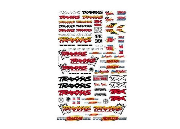 9950 OFFICIAL TRAXXAS DECALS (6-COL