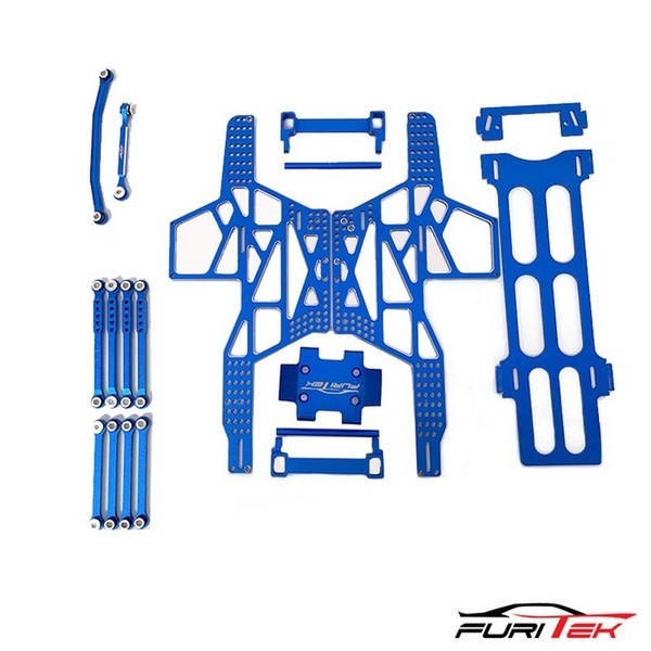 FURITEK RAMPART FRAME KIT FCX24 MAX SMASHER ALU bl