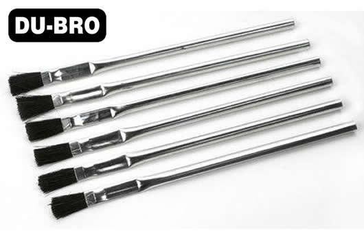 345 DUBRO Epoxy Brushes (6 pcs per package)