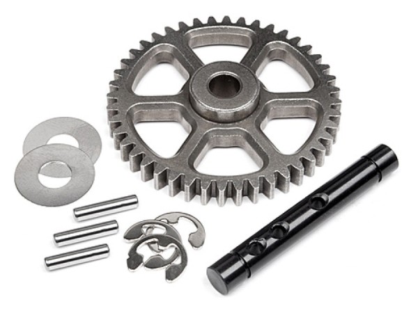 100905 SAVAGE FLUX - IDLER GEAR 44T/SHAFT SET