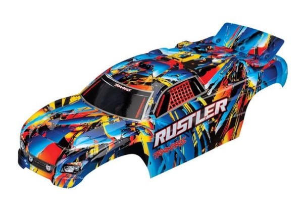 3748 Traxxas Karosserie Rustler Rock n' Roll