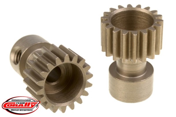 C71118 Team Corally Pinion 48 DP Long Hardened 18T