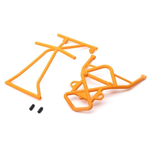 AXI231028 AXIAL Cage Roof, Hood (Orange): RBX10