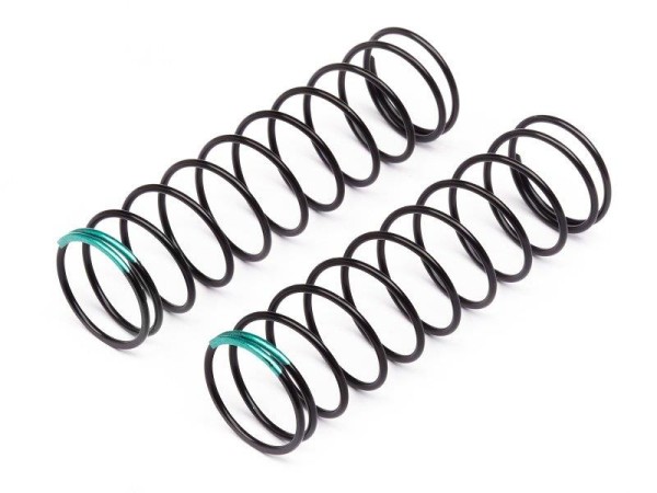 109812 D812 - SHOCK SPRING (GREEN/85MM/2PCS)