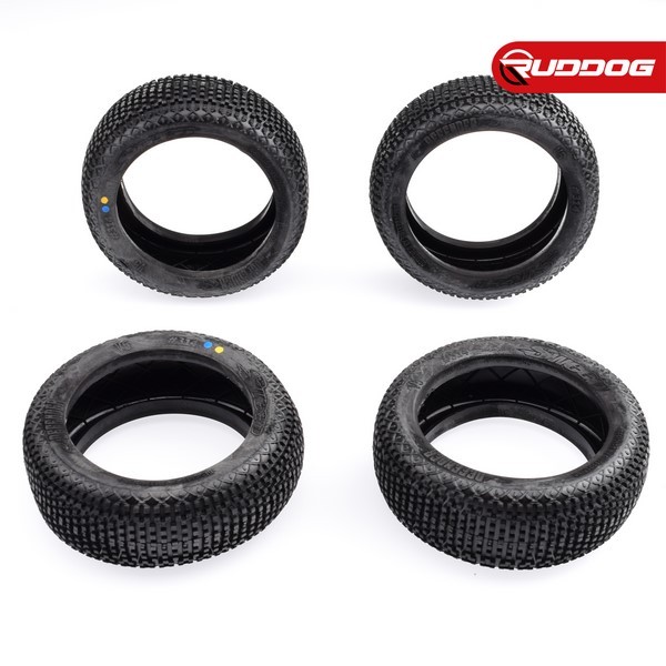 Sweep DEFENDER Yellow X (Extreme soft) 1:8 Buggy tires(No foam) 4pcs Reifen