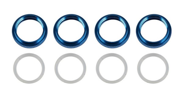 25942 Asso RIVAL MT8 Threaded Shock Collars