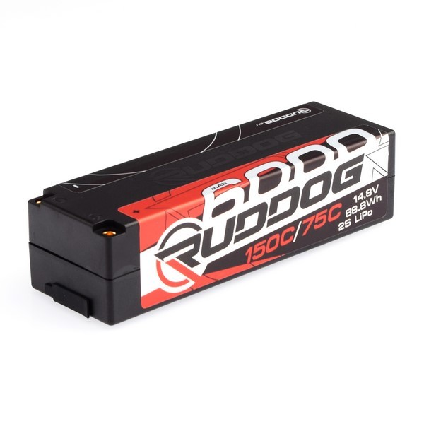 RUDDOG Racing Lipo Akku 6000mAh 150C/75C 14.8V LCG 5mm