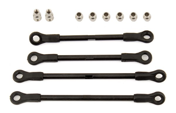 41031 Asso CR12 Rear Upper and Lower Links Set