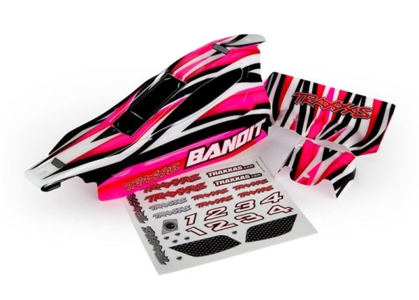 2433 Traxxas Karosserie Bandit Prographix pink