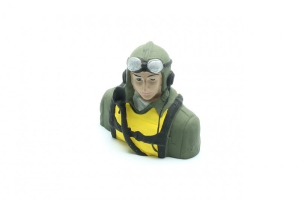 15381 Pilotenpuppe WWII Allianz H=65mm