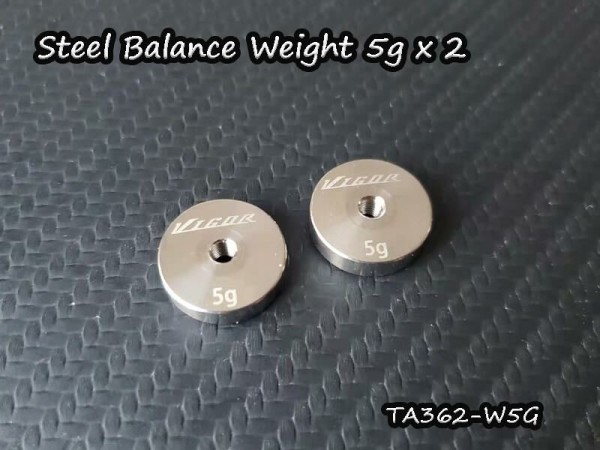 Vigor Stahl Balance Gewicht 5g (2)
