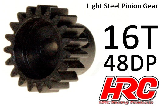 HRC74816 Motorritzel 48DP Stahl Leicht 16Z