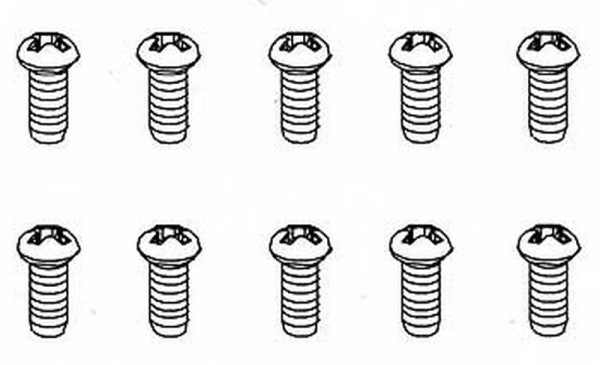 R30183 3x6mm Rundkopfschraube (10 Stk)