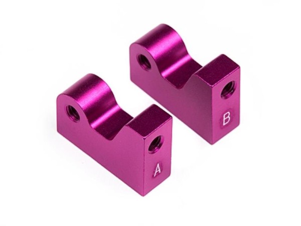 68842 TCXX - ALUMINUM SERVO MOUNT SET (PURPLE)