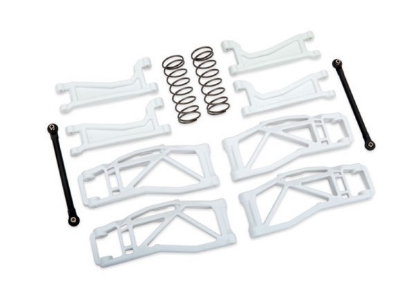 8995A Traxxas Querlenker-Set WideMaxx weiss Maxx