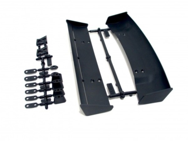 85197 MOLDED WING SET (2 TYPES/1/10 SCALE/BLACK)