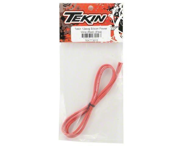 Tekin 12awg Silicon Power Wire 3' Red