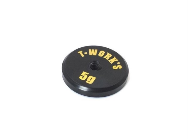 T-Work´s Anodized Precision Balancing Brass Weight