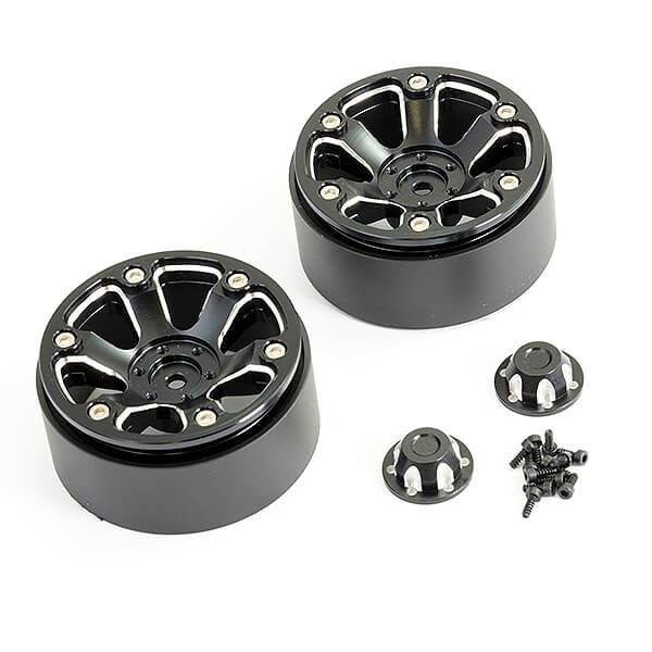 FTX TEXAN 1/10 ALUMINUM BEADLOCK 6-SPOKE WHEELS (P