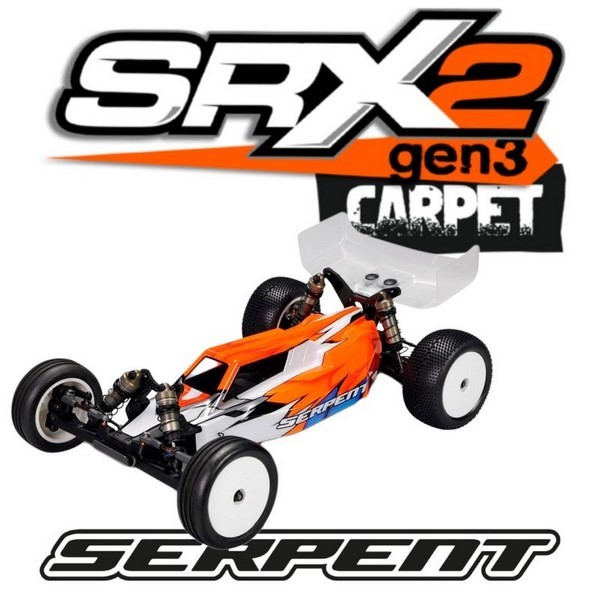 500014 Serpent Spyder SRX2 Gen3 carpet 1/10 Buggy