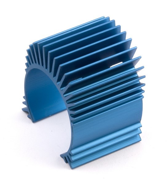 31049 Asso Factory Team TC4 Motor Heatsink Blue Al