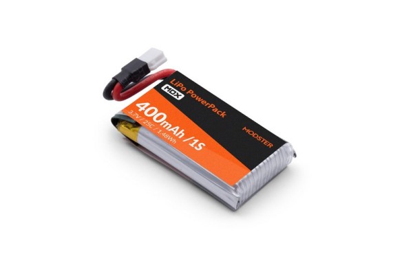 298354 / MD11829 MODSTER MDX PRO Lipo-Akku 1S 3,7V 400mAh Micro Molex