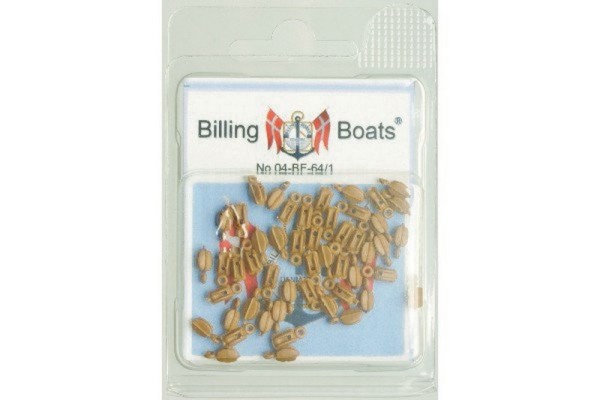 Billing Boats Block single 5mm 50Stk