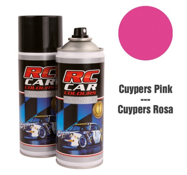 Lexan Spraydose RC CAR - Cuypers Pink1009