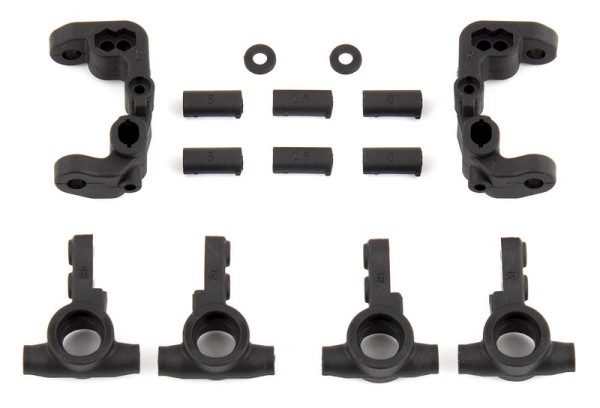 91776 Asso B6.1 Caster and Steering Blocks