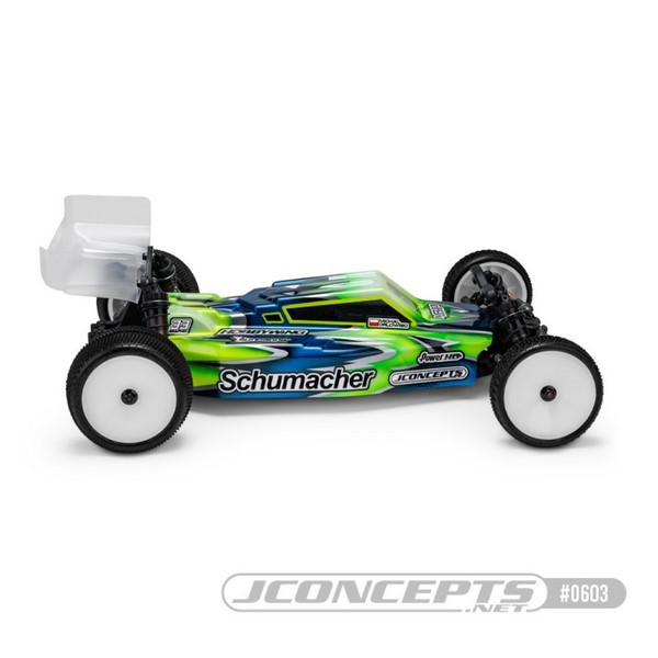 JConcepts F2 - Schumacher Cougar LD3 Karosserie + Flügel 2WD Offroad