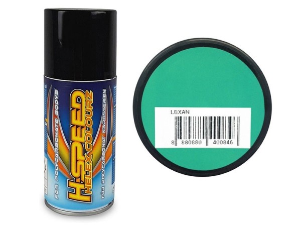 H-Speed Lexan Spray türkis / turquoise 150ml