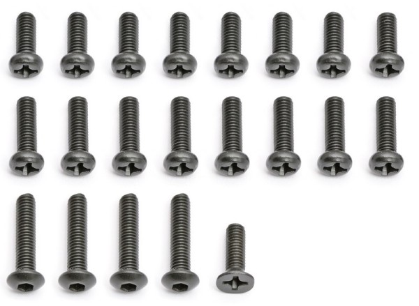 25045 Asso Main Gearbox Screw Set