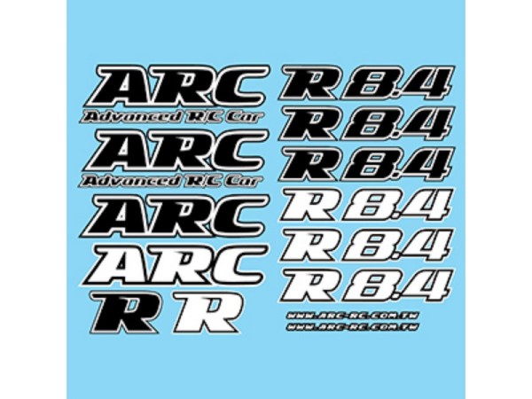 R849001 ARC Aufkleber R8.4