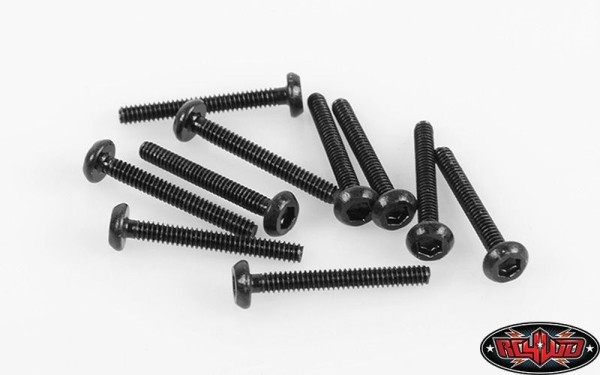 RC4WD Steel Button Head Cap Screws M1.6 x 12mm (10