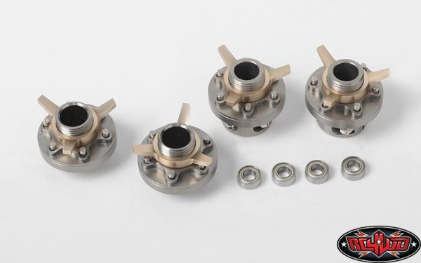 RC4WD — Scale Knock Off Hub Set (FR/RR)