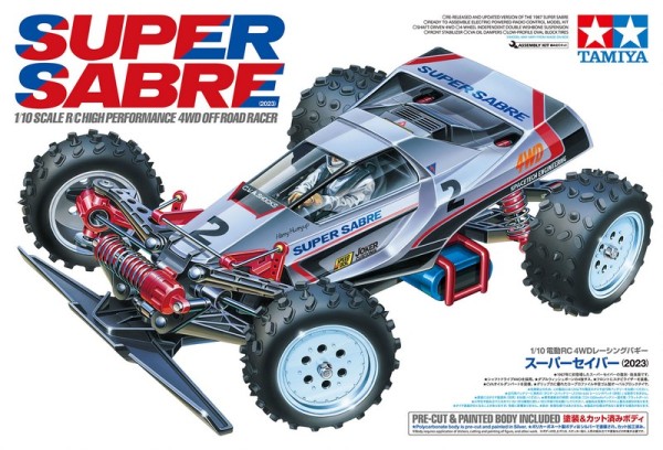 Tamiya 1/10 RC Super Sabre (2023) Buggy Baukasten