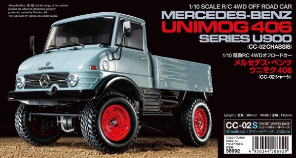 Tamiya 1/10 Unimog 406 Series U900 CC02 Crawler Bausatz