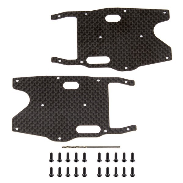 81419 Asso RC8B3.1 FT Graphite Arm Stiffeners RE