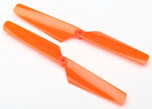 6630 LaTrax Rotor Blade Set Orange (2) Rotor Blade