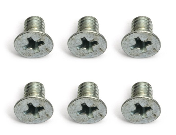 6931 Asso Screws 8-32x1/4 in FHPS