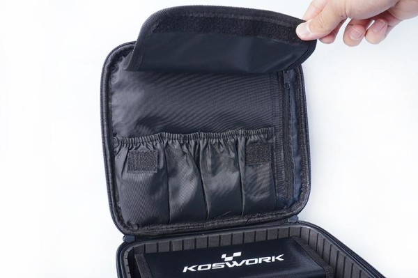 Koswork 260x230x95mm Hard Lipo Bag Tasche mit 2x Lipotaschen