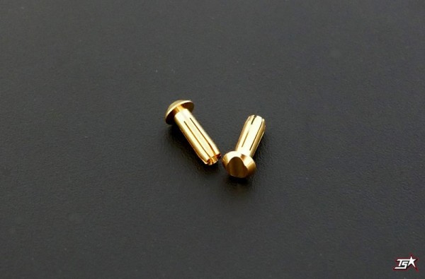 1up Racing 4mm Low Profile Bullet Plugs