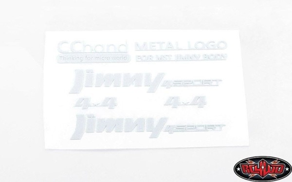 RC4WD Metal Emblems for MST 1/10 CMX w/ Jimny J3