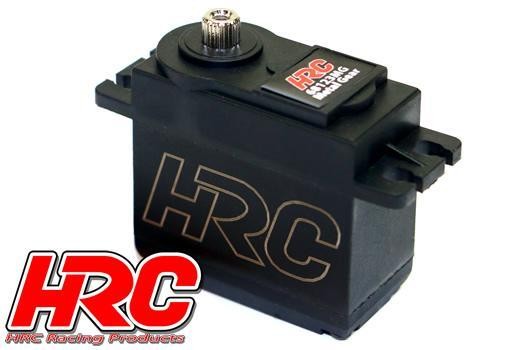 HRC 68123MG Analog - 40.5x38x20.2mm / 55.6g - 23kg/cm - Metallzahnräder - Wasserdicht - Doppelt Kuge
