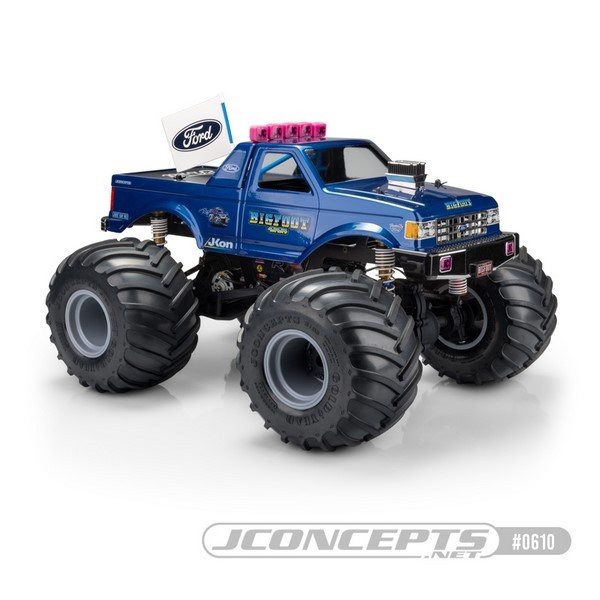 JConcepts BIGFOOT 4 Louisville 1990 Ford F-250 body set w/ accessories