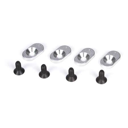 LOSB5804 Engine Mount Inserts, 19.5/58 (4): 5T