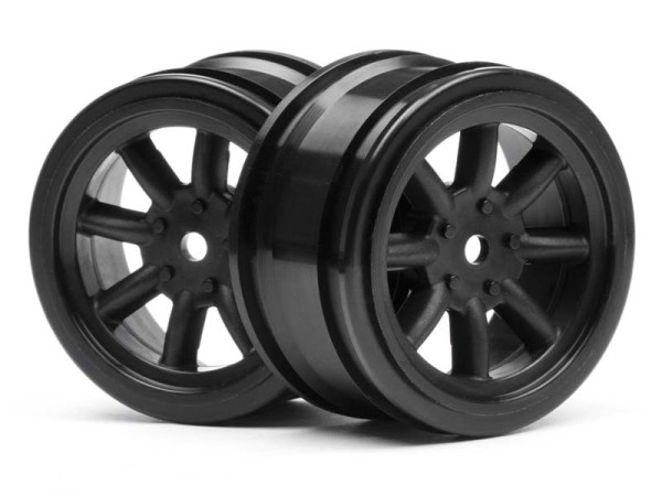 3806 FELGEN SPOKE 26mm - SCHWARZ - 0mm OFFSET