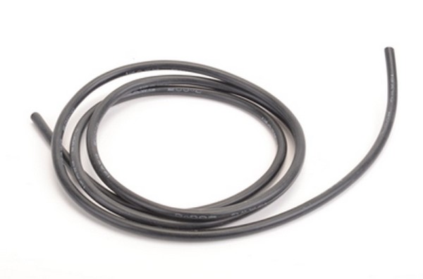 CR653 Core RC Silicone Wire 13AWG- Black-1 Mtr